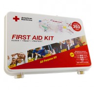 American Red Cross First Aid Kit 303 Hard Case