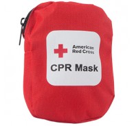American Red Cross CPR Mask without Oxygen Inlet - Soft Case